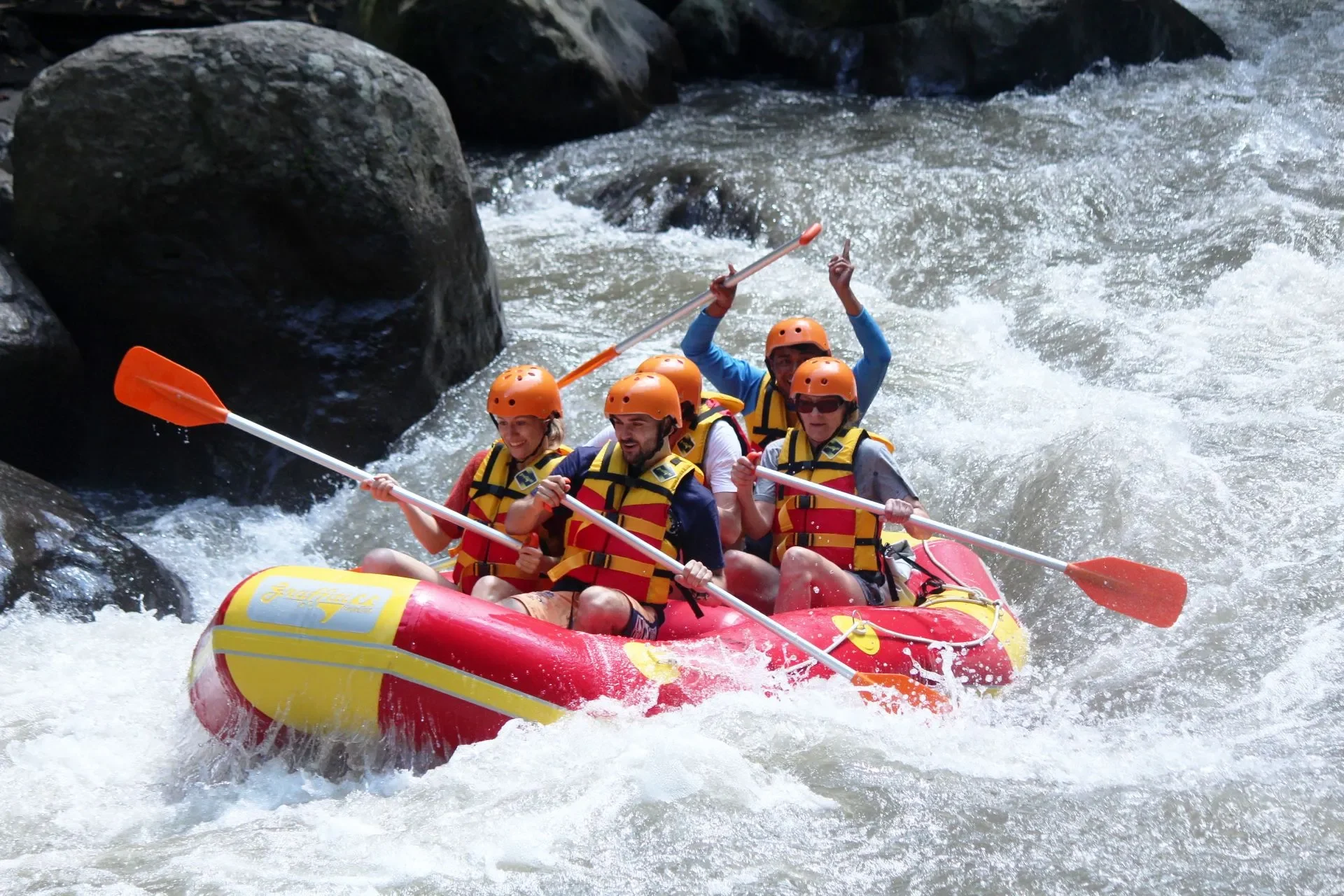Jeram di Sungai Ayung